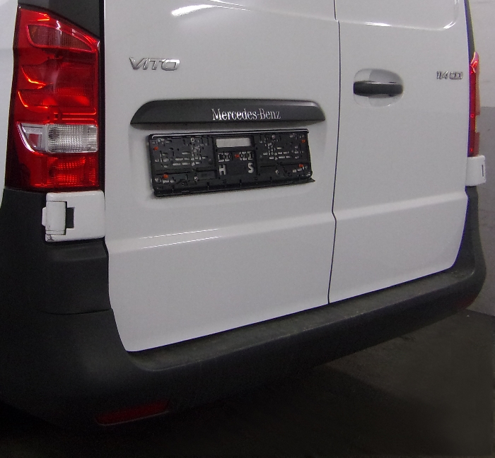 Anhängerkupplung für Mercedes Vito W447, mit Elektrosatzvorbereitung 2024- Ausf.: starr